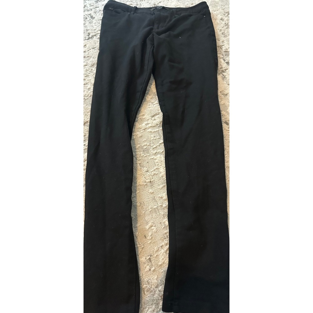 Joes Jeans Womens Black Skinny Pants Mid Rise Stretch Trousers Size 29